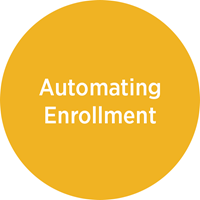 Automating enrollment