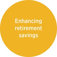 Enhancing retirement savings