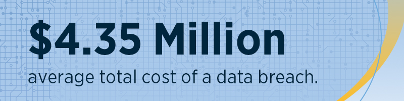 The average data breach costs 4.34 million.