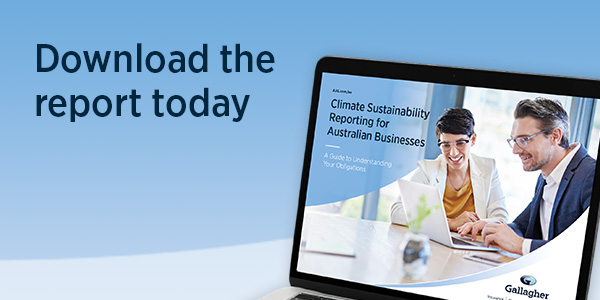 A guide to understanding Climate Sustainability Reporting for Australian Businesses
