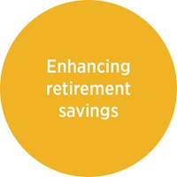 Enhancing retirement savings
