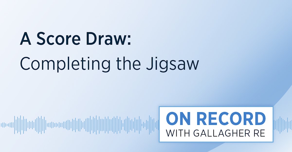 April Insurance Renewals Completing the Jigsaw GallagherRe