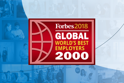 Forbes 2018 Global World's Best Employers 2000