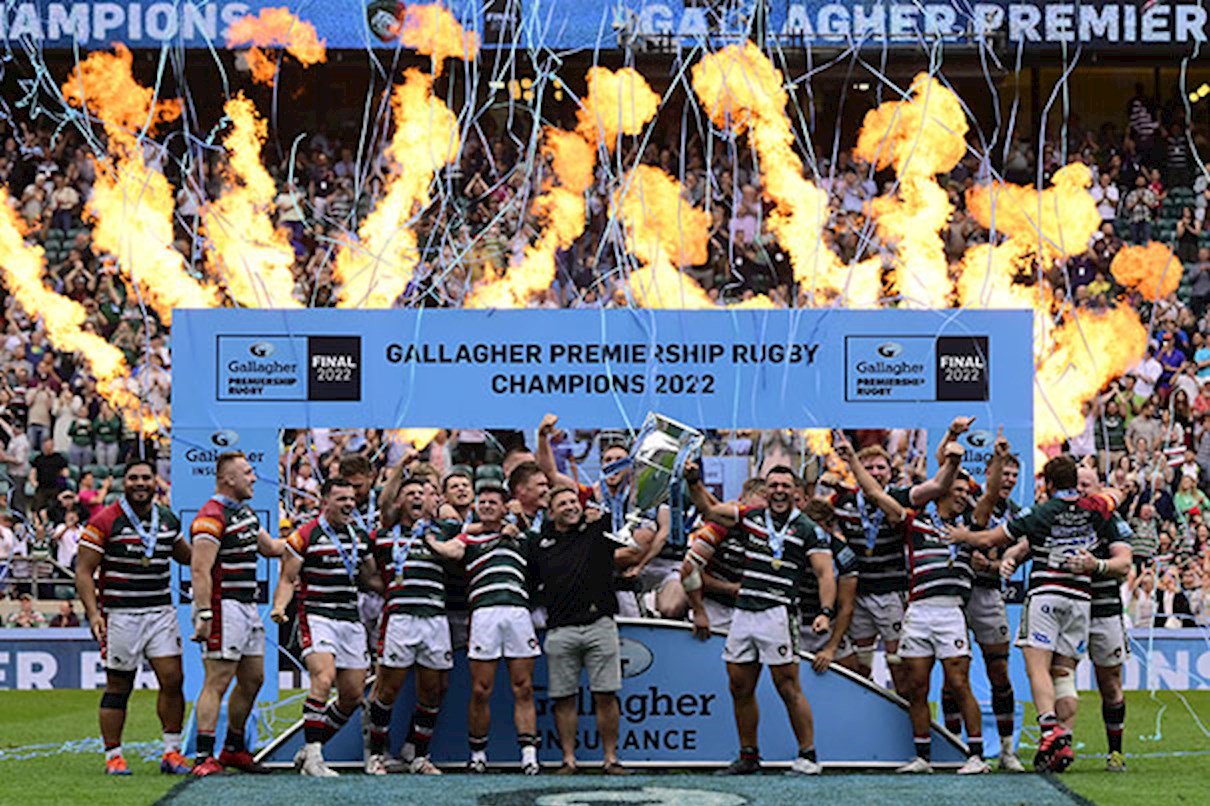 Leicester Tigers crowned champions of Gallagher Premiership Rugby after incredible season finale with last-minute match-winning drop goal Gallagher UK